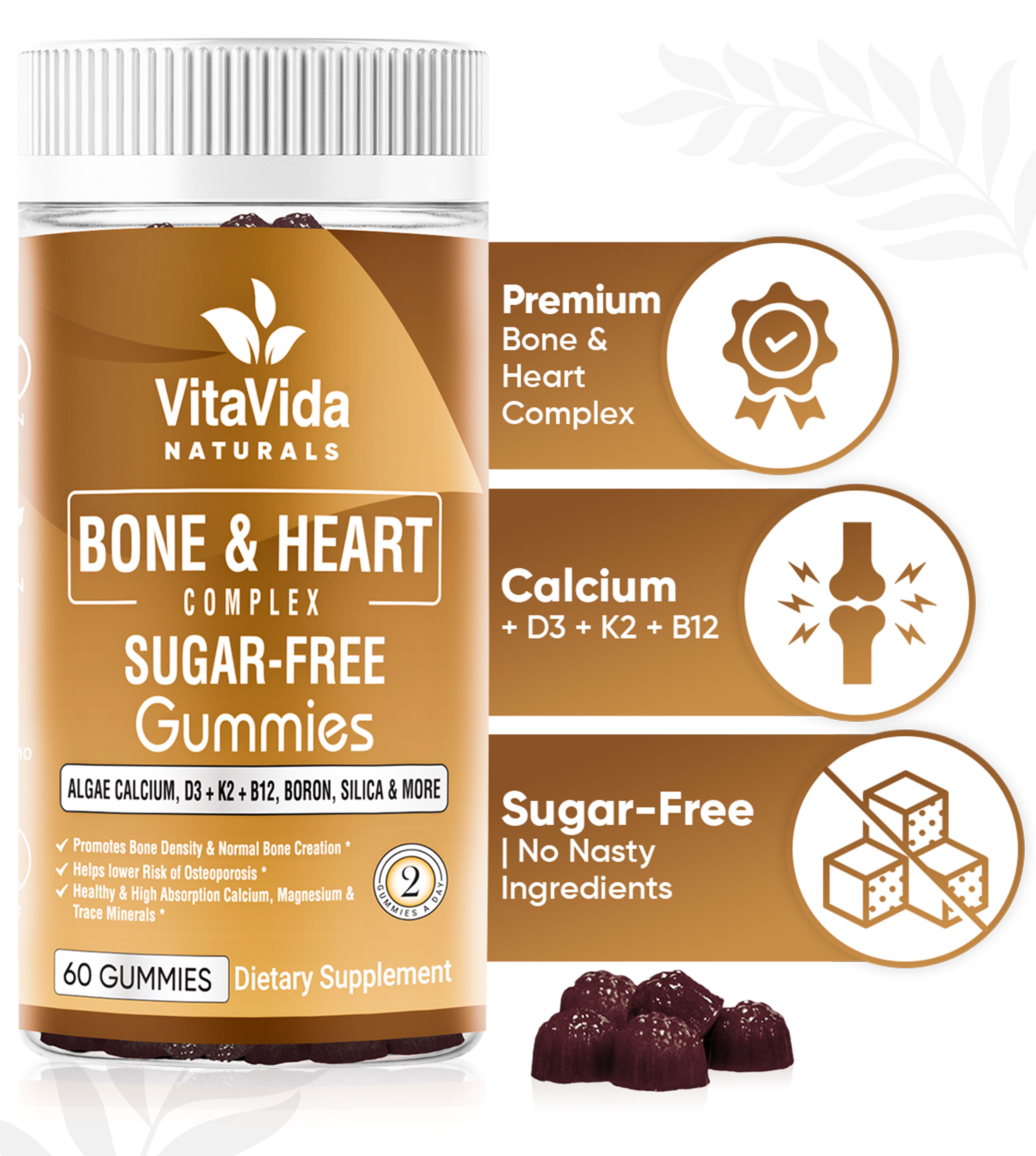 Best Supplements for Bones & Joints - Women's Vitamins For Bones & Joints –  VitaVida Naturals